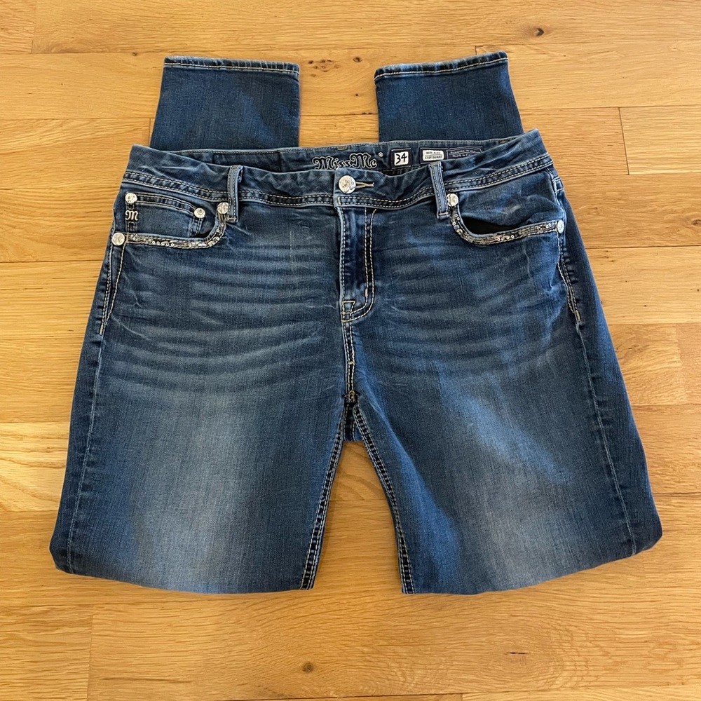 Miss Me Mid-Rise Easy Skinny Women’s Jeans